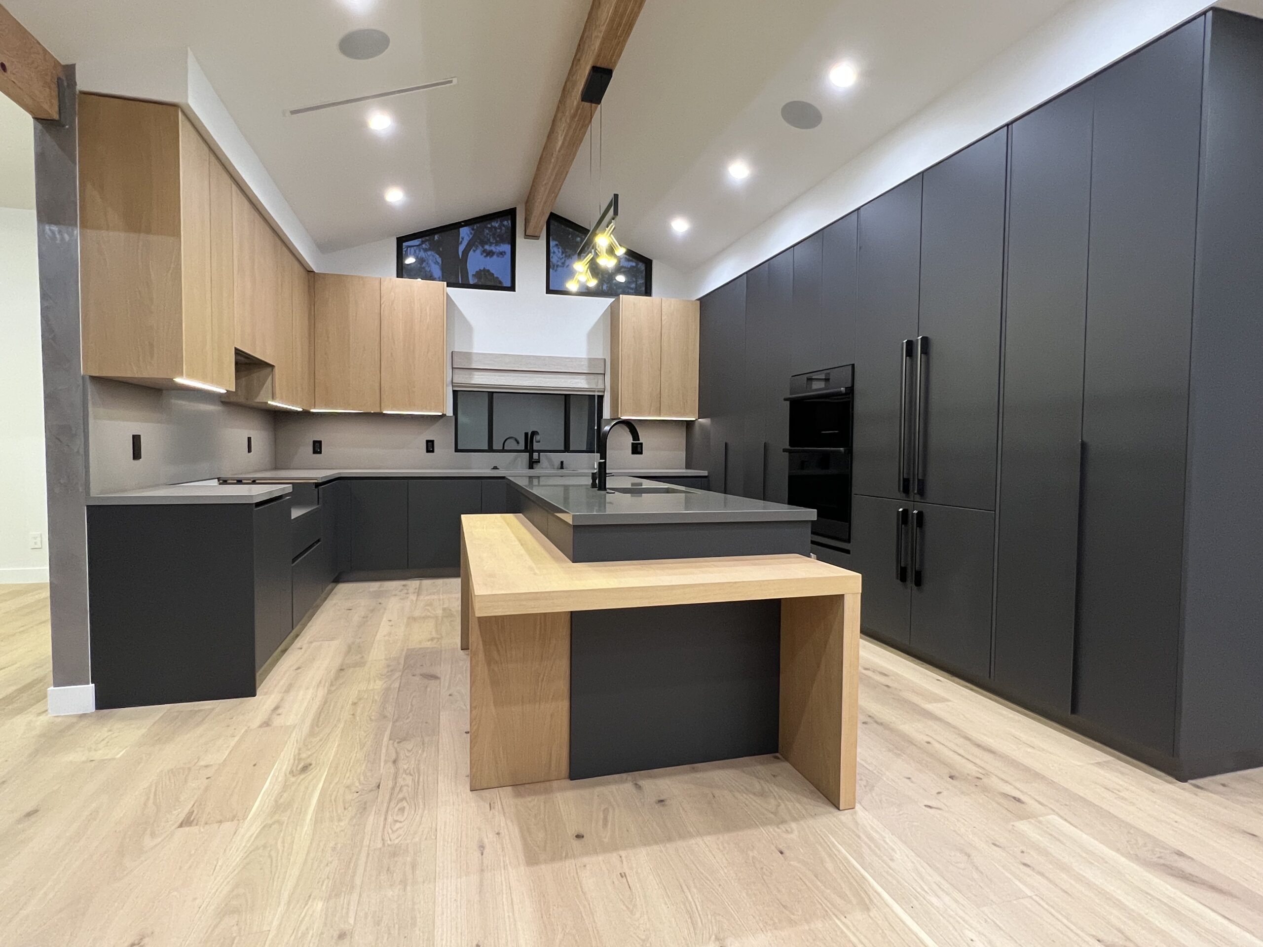 Wells residence kitchen, custom cabinetry by ATA Custom Cabinets, Los Angeles