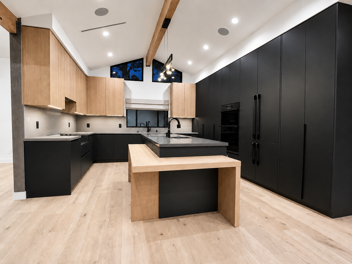 Custom kitchen cabinets built by ATA Custom Cabinets in Canoga Park, CA