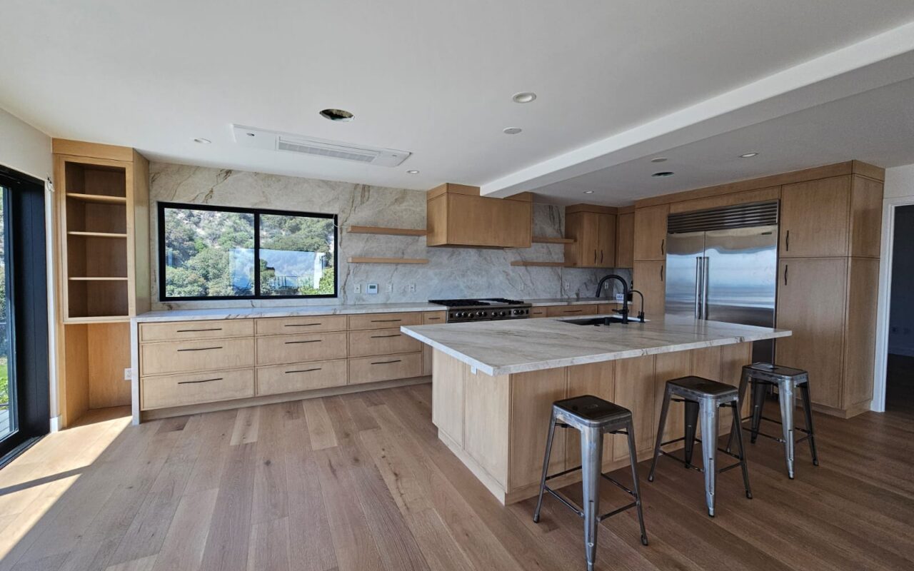Why European Frameless Is the Right Construction for Custom Cabinets in Los Angeles